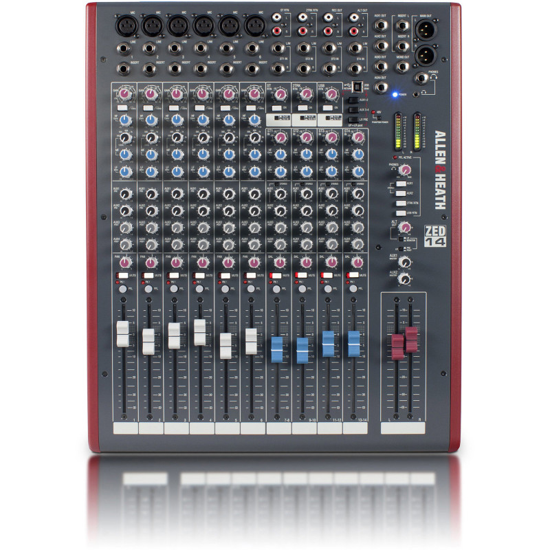 ALLEN & HEATH ZED-14 table de mixage zed-14