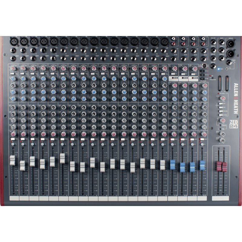 ALLEN & HEATH ZED-24 table de mixage zed-24