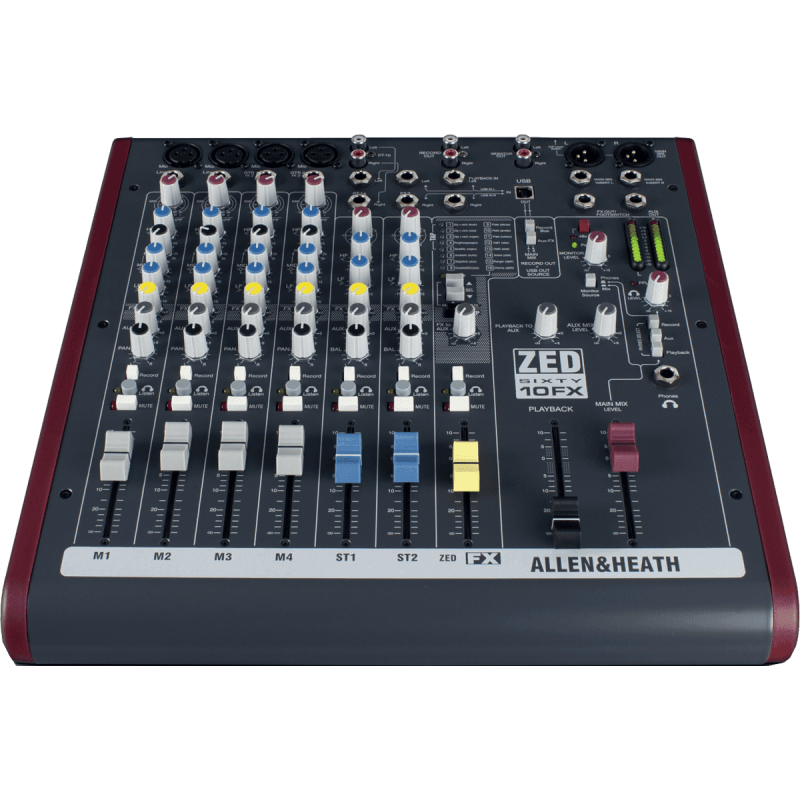 ALLEN & HEATH ZED60-10FX table de mixage zed60-10fx