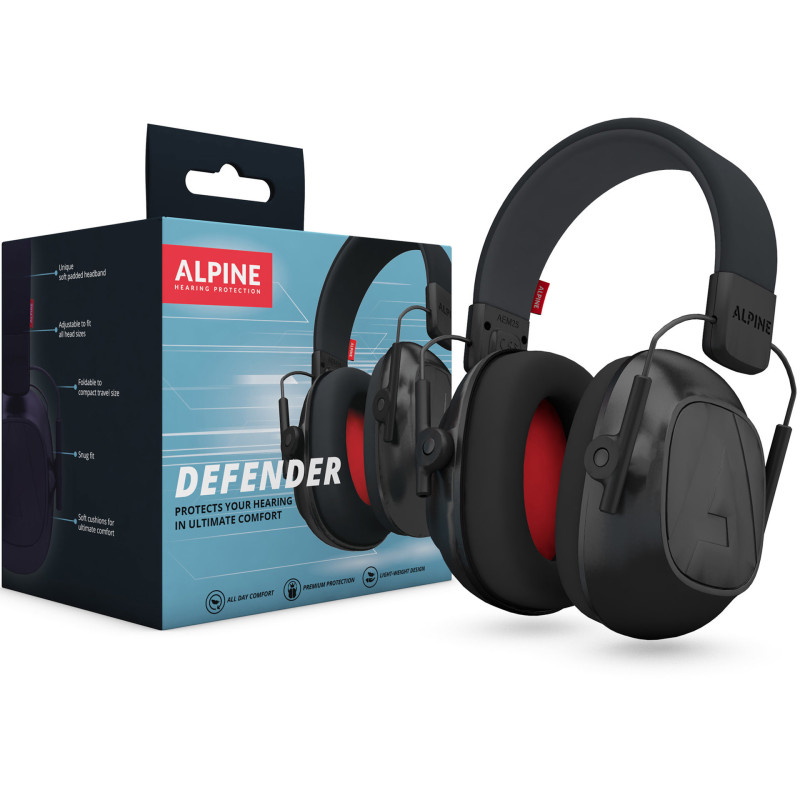 ALPINE DEFENDER casque alpine defender noir