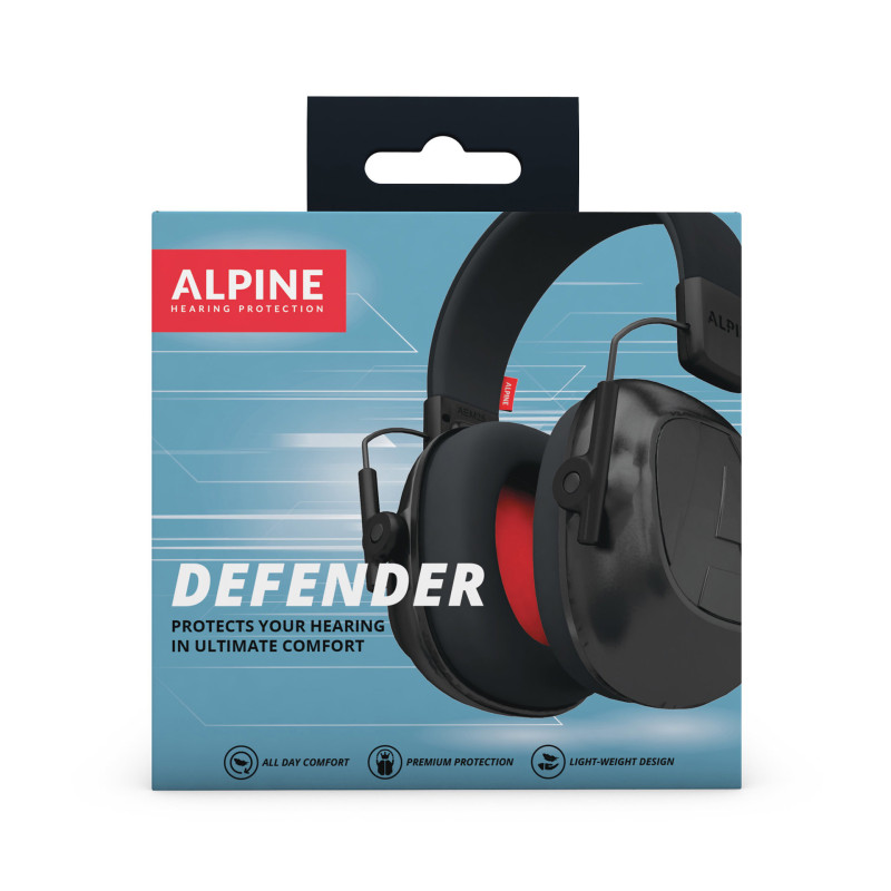 ALPINE DEFENDER casque alpine defender noir