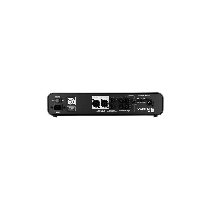 AMPEG VENTURE V12 Tête d'ampli basse 1200W sous 4 Ohm