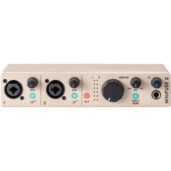 ARTURIA MINIFUSE2-CH interface audio usb 2 entrée minifuse champagne - édition limitée
