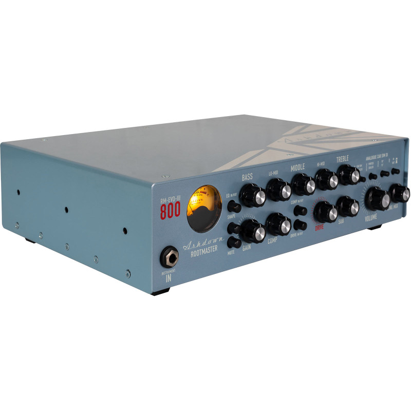 ASHDOWN UK-RBM-800 tête d'ampli basse rootmaster 800w made in uk