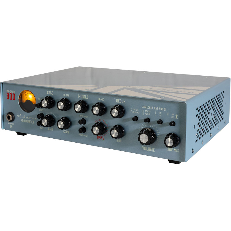ASHDOWN UK-RBM-800 tête d'ampli basse rootmaster 800w made in uk