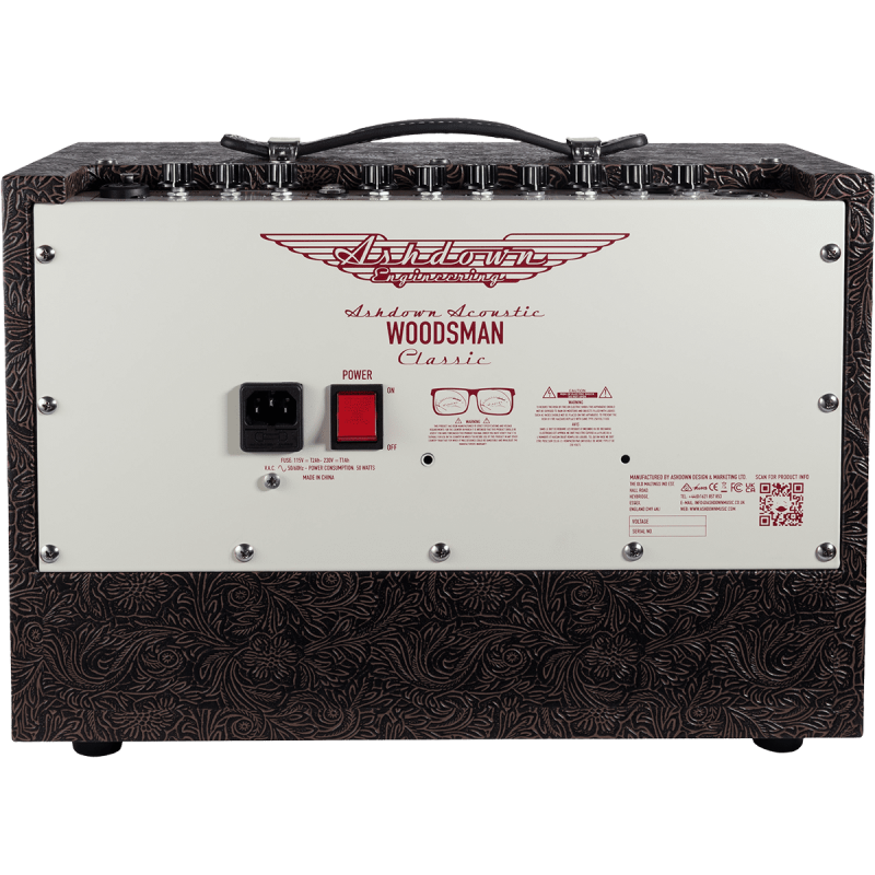ASHDOWN WOODSMAN-CLASSIC ampli acoustique 40 watts