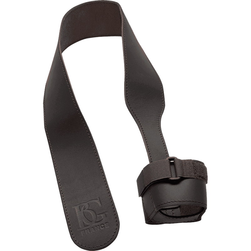 BG B06 cordon de basson pour siège - cuir avec serrage scratch