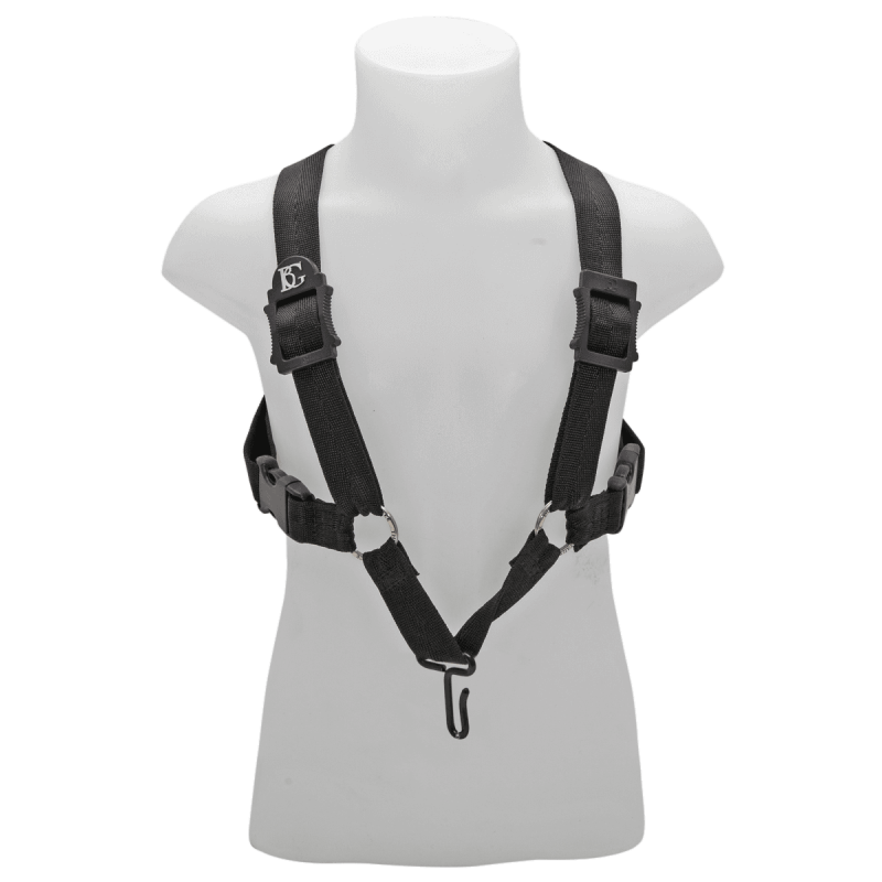 BG S42M harnais pour saxo - crochet métal - taille s
