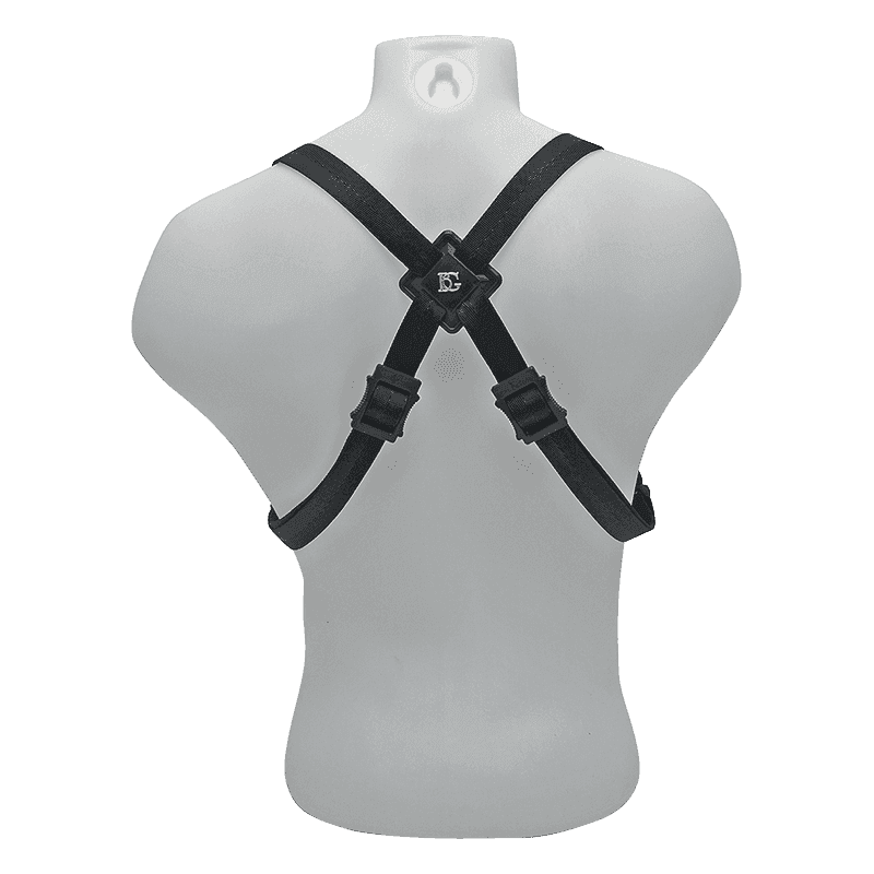 BG S43SH harnais pour saxo - mousqueton - homme xl