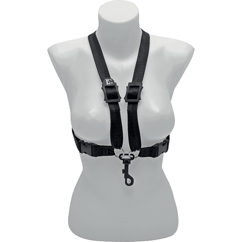 BG S44SH harnais pour saxo - mousqueton - femme xl