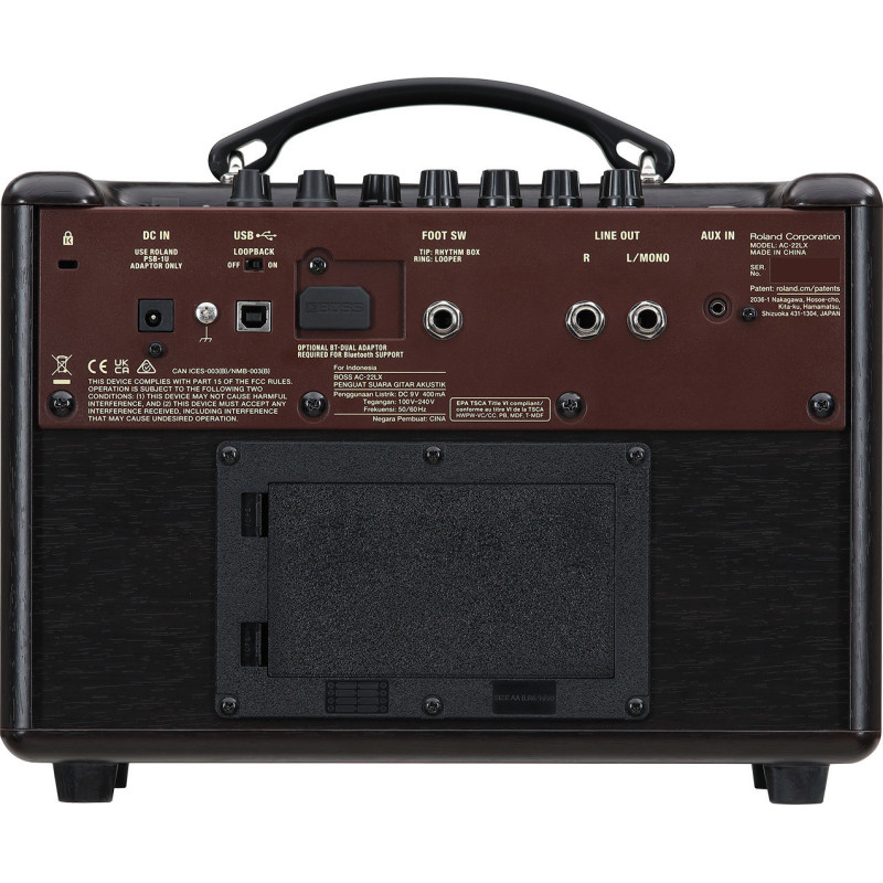 BOSS AC-22LX  avec air feel technology