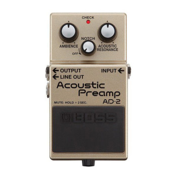 BOSS AD-2 acoustic preamp pedale