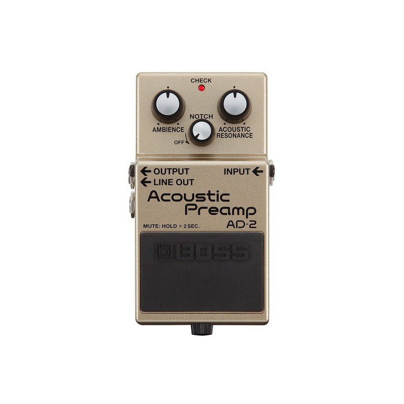 BOSS AD-2 acoustic preamp pedale