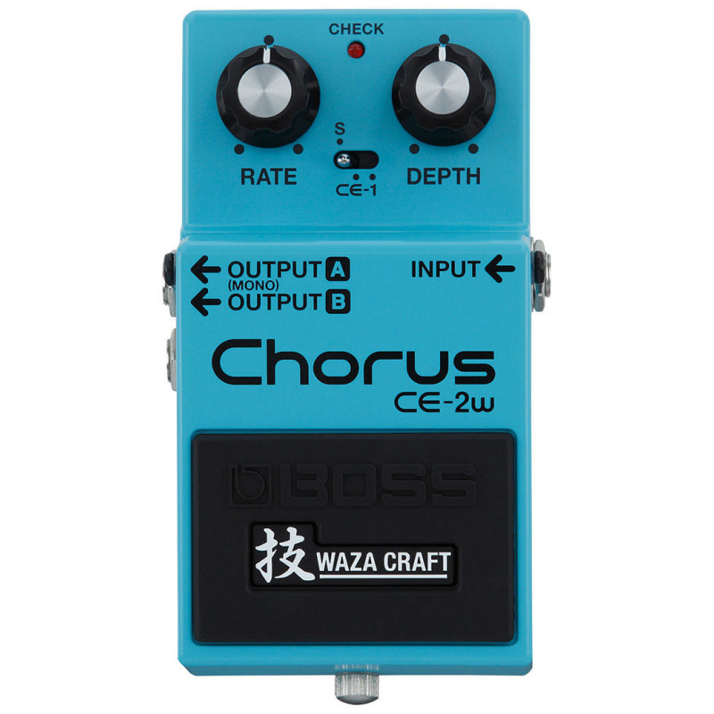 BOSS CE-2W waza craft chorus avec ce-1 mode made in japan
