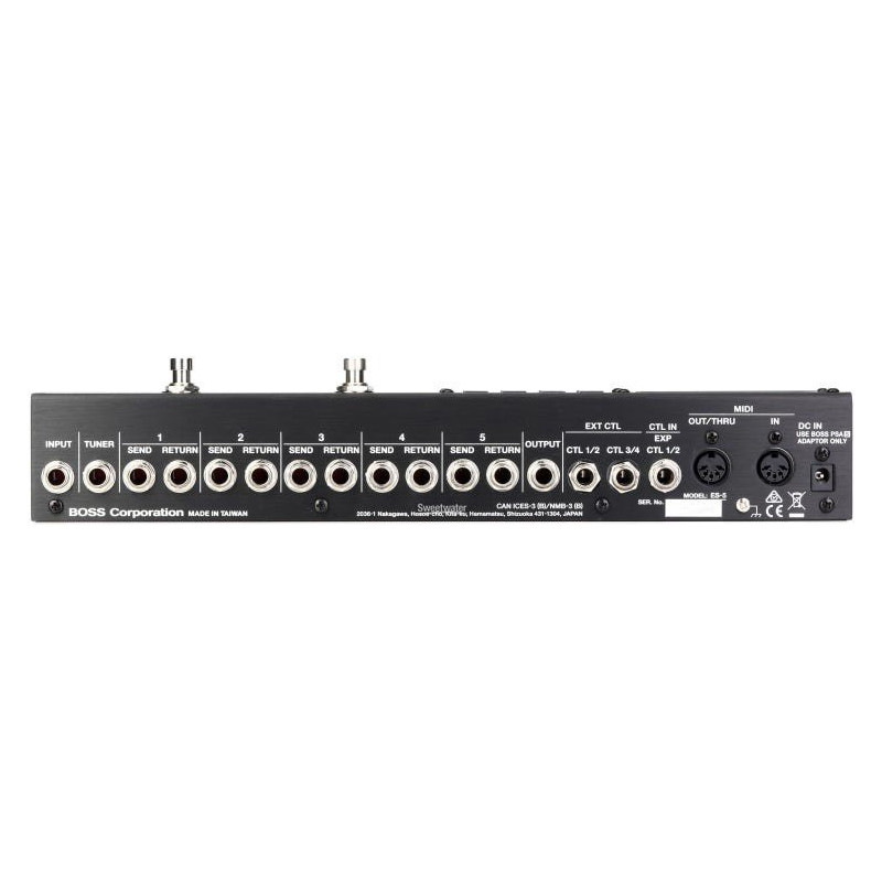 BOSS ES-5 effects switching system