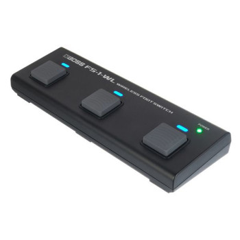 BOSS FS-1-WL wireless 3 button footswitch avec midi and smart device / tablet control functions