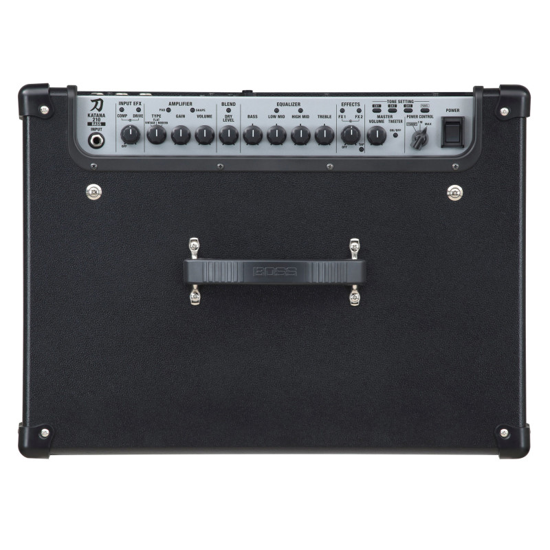 BOSS KATANA-210B 2x10” 60 watt bass combo avec bi-amped speaker class a/b power amp plus avec effects and more