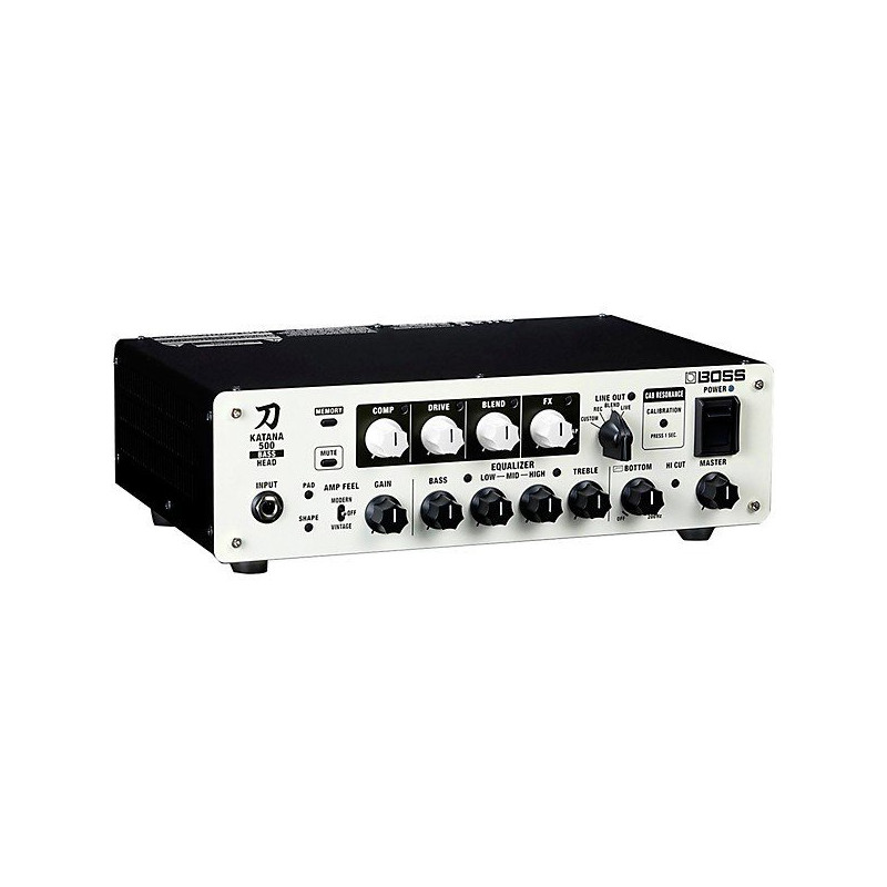 BOSS KATANA500B HD compact 500-watt tete ampli basse