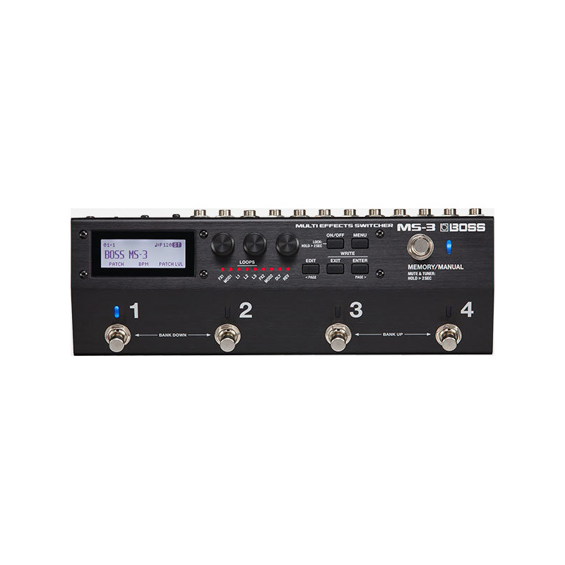BOSS MS-3 multi effects and loop switcher