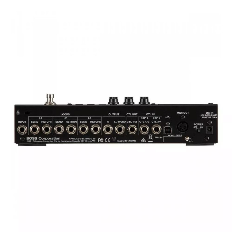 BOSS MS-3 multi effects and loop switcher