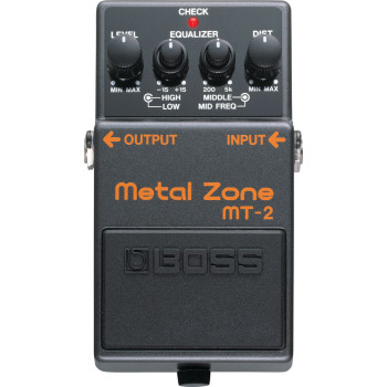 BOSS MT-2 metal zone high gain distiortion