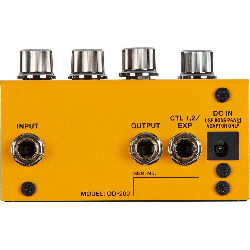 BOSS OD-200 hybrid drive avec 12 modes and midi
