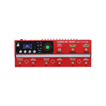 BOSS RC-600 6 track pedale looper avec 32 bit processing ideal pour multi instrumentalists