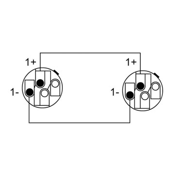 CORDIAL CPL1.5LL2 câble h.p. speakon 2 points 1,5 m