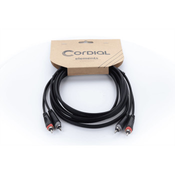 CORDIAL EU1.5CC câble audio double rca / rca 1,5 m
