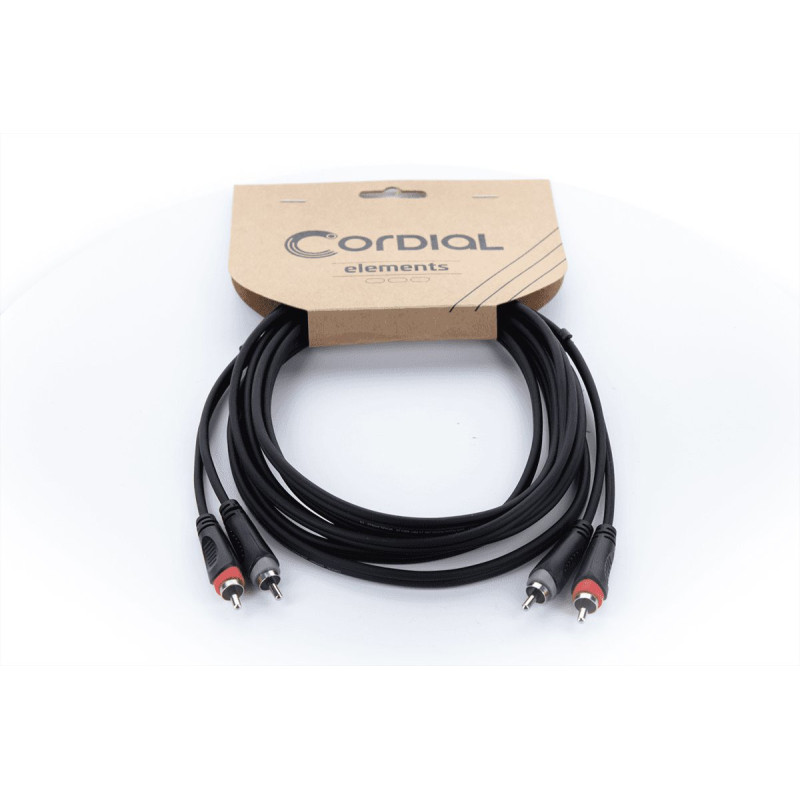 CORDIAL EU6CC câble audio double rca / rca 6 m