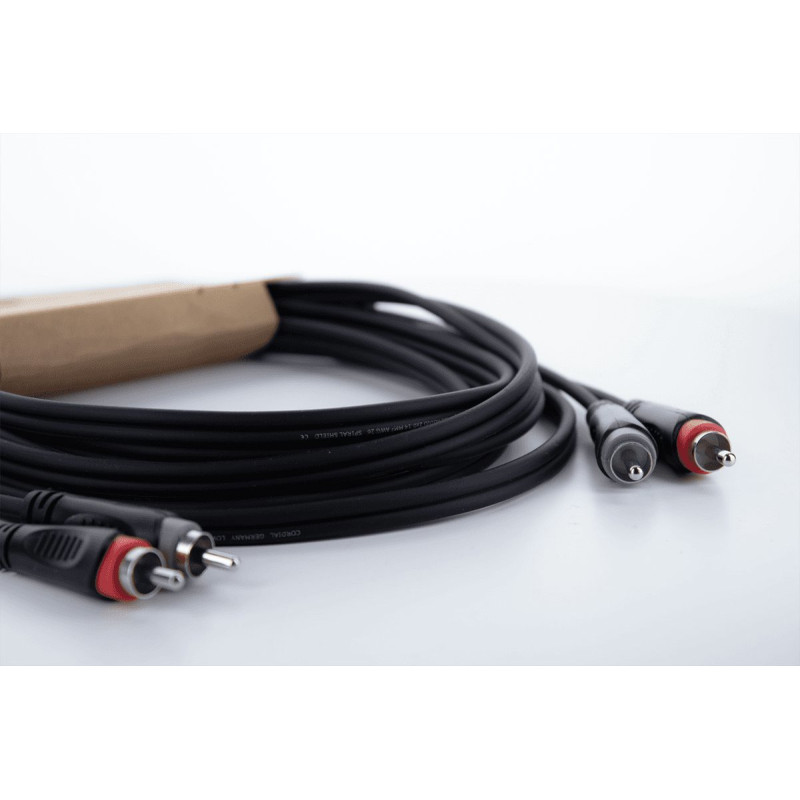CORDIAL EU6CC câble audio double rca / rca 6 m