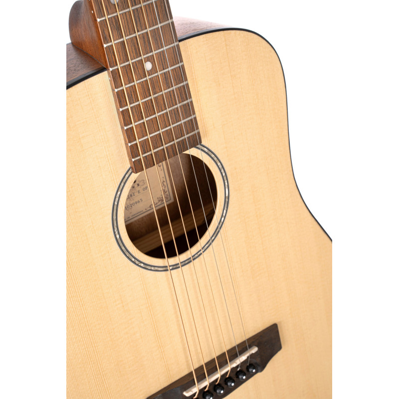 CORT ADMINIBOP guitare cort ad mini naturel, housse