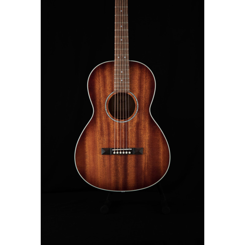 CORT AP550MOP guitare cort ap550m parlor acajou