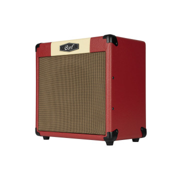 CORT CM15RDR ampli guitare cort 15w reverb rouge