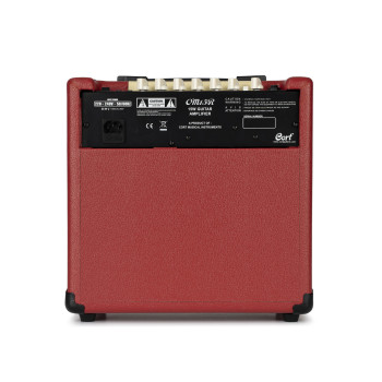 CORT CM15RDR ampli guitare cort 15w reverb rouge