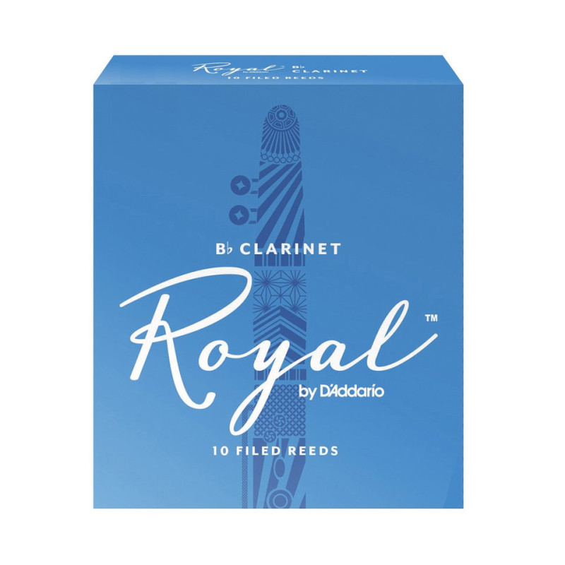D'ADDARIO-RICO RICO Royal Bb Clarinet Reeds Strength 2.5 10-pack