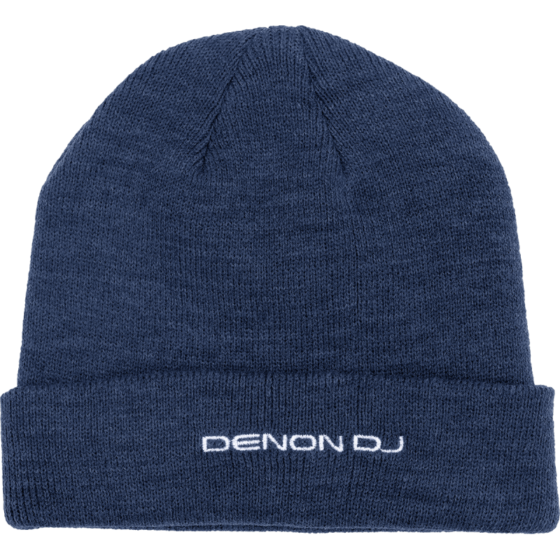 DENON DJ  BONNET-BLEU bonnet bleu 100% acrylique avec logo denon dj