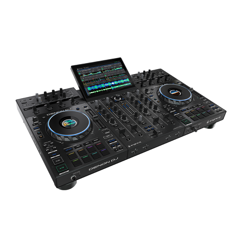DENON DJ PRIME4+ système dj tout-en-un 4 voies autonome