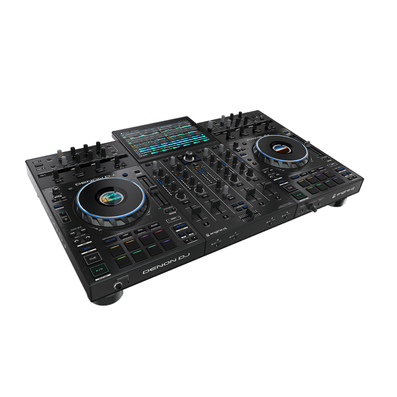 DENON DJ PRIME4+ système dj tout-en-un 4 voies autonome