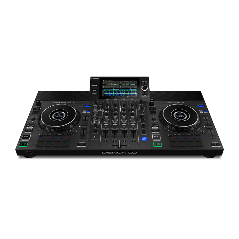 DENON DJ SCLIVE4 système dj autonome 4 voies avec écran tactile 7"