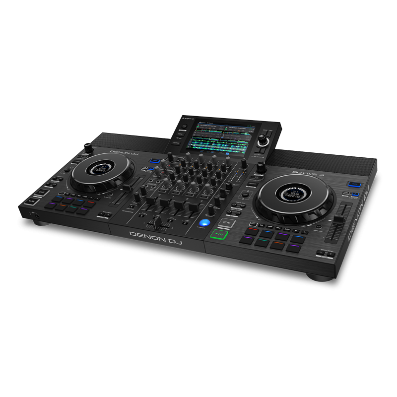 DENON DJ SCLIVE4 système dj autonome 4 voies avec écran tactile 7"