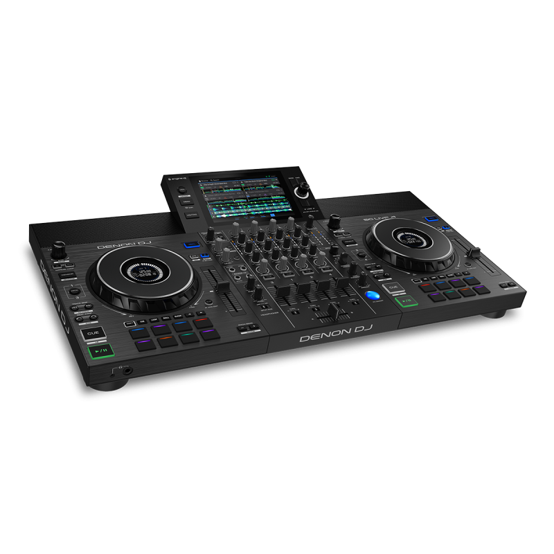DENON DJ SCLIVE4 système dj autonome 4 voies avec écran tactile 7"