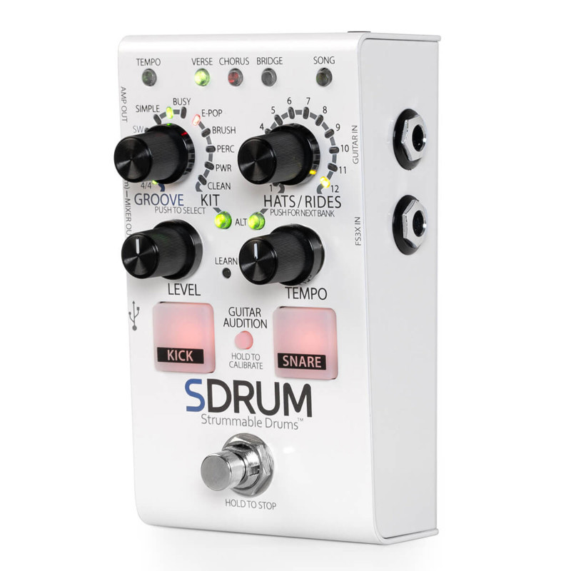 DIGITECH SDRUM pedale digitech sdrum blanc