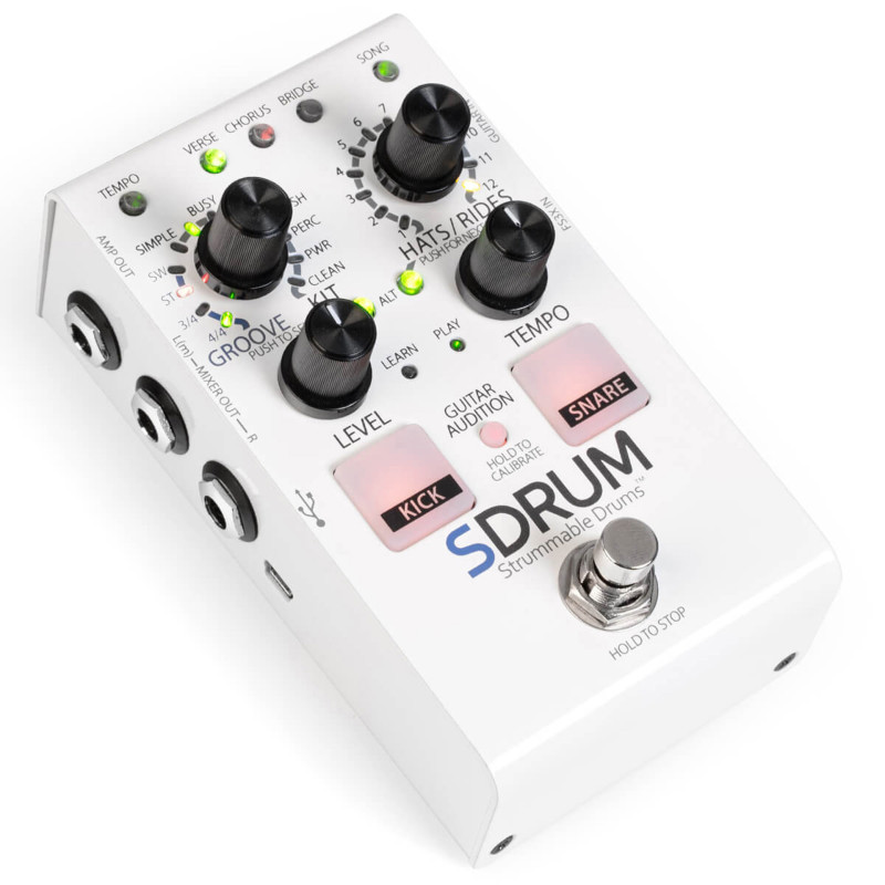 DIGITECH SDRUM pedale digitech sdrum blanc