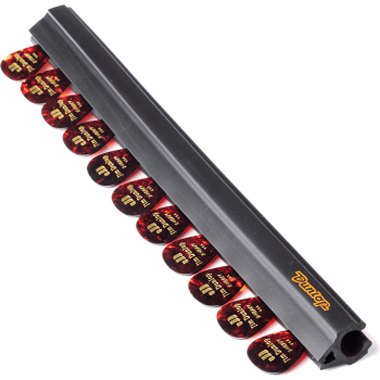 DUNLOP 5012 porte-médiators noir pour pied de micro 30cm