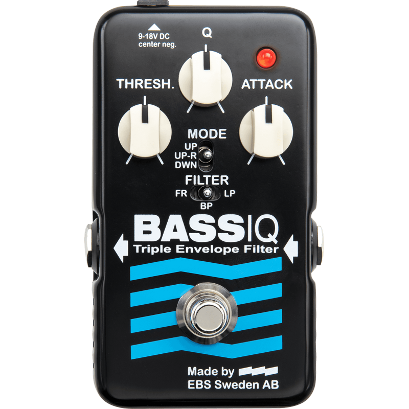 EBS BASSIQ-BL pédale de filtre d'enveloppe/auto-wah