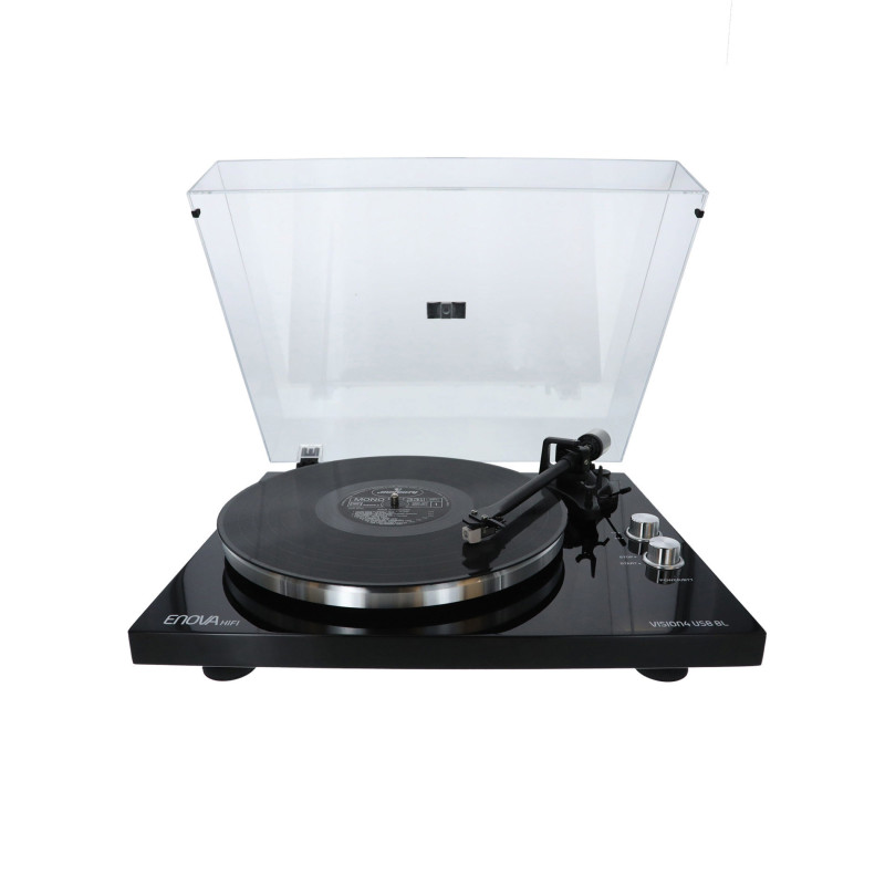 ENOVA HIFI VISION4 USB BL Platine vinyle hifi USB/Bluetooth - finition noire
