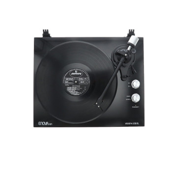 ENOVA HIFI VISION4 USB BL Platine vinyle hifi USB/Bluetooth - finition noire