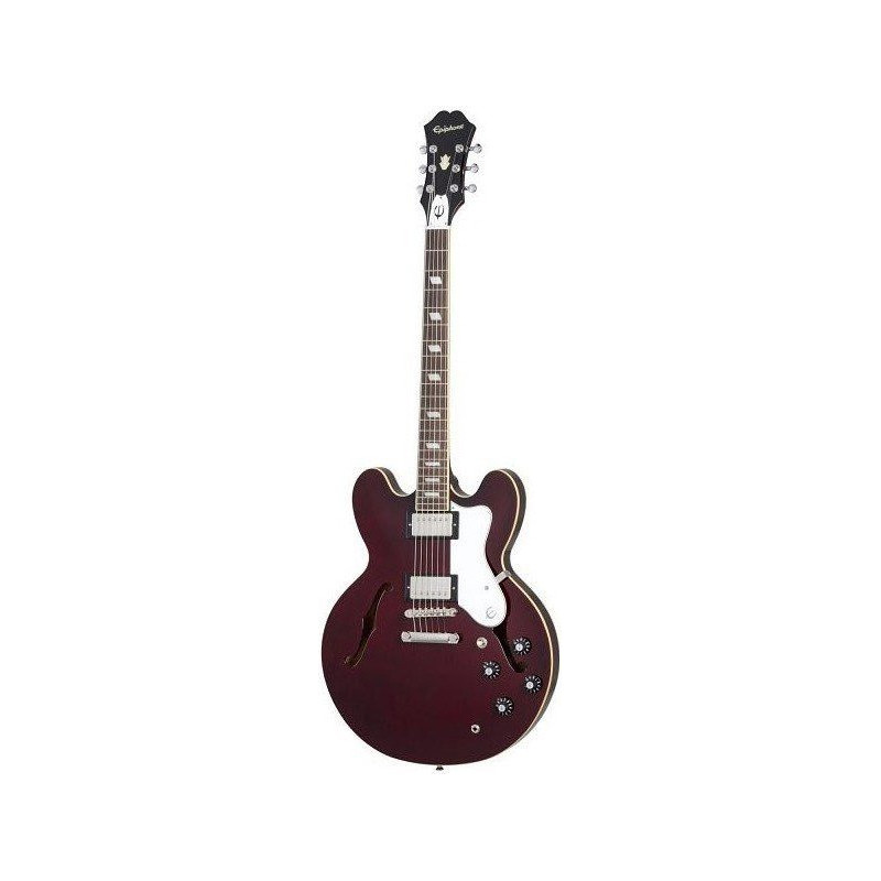 EPIPHONE Noel Gallagher Riviera Incl. Hard Case Dark Red Wine