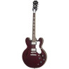 EPIPHONE Noel Gallagher Riviera Incl. Hard Case Dark Red Wine